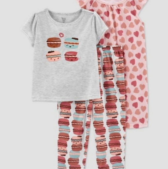 Carter's Pajamas Nwt Carters Just One You Toddler Girls 3pc
